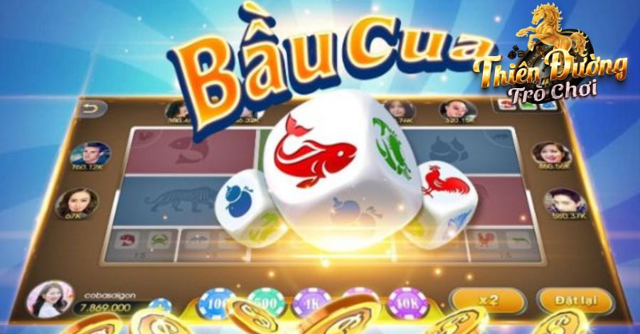 Giao diện game Bầu cua online
