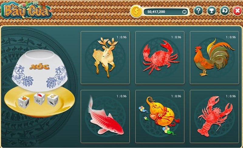 Sự thuận tiện của trò chơi Bầu cua tôm cá online